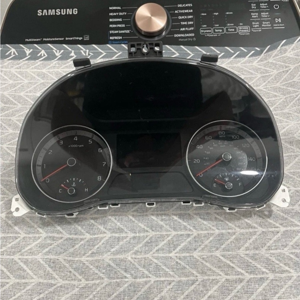 2020-2023 Kia Forte Cluster Black Car Dashboard Display Speedometer